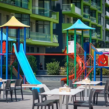 公寓 Rainbow Sea View N Pool - Parking 马马亚