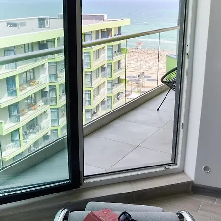 Rainbow Sea View N Pool - Parking Lägenhet Mamaia